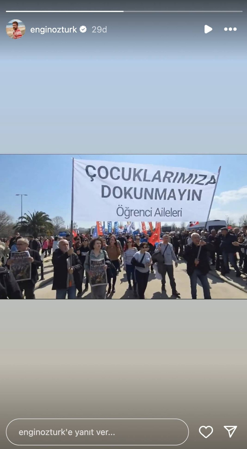 İstanbul'daki dev mitingde ünlüler de yer aldı: Sosyal medyada destek paylaşımları yağdı - Fotoğraf: 8